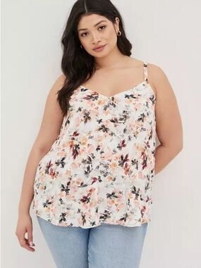 NWT Torrid Sophie Double-Layer Textured Chiffon Swing Cami, Size 2X (18/20)